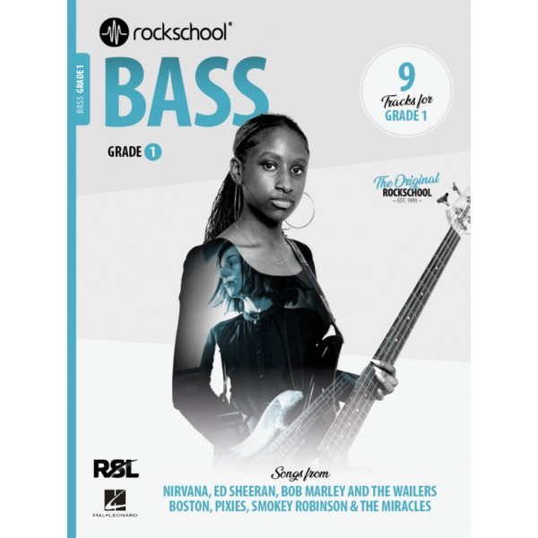 Rockschool Bass Grade 1 2024 (Book/Audio)